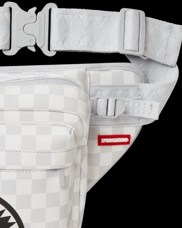 CROSSBODYS>SPRAYGROUND SPLIT THE CHECK (PEARL) CARGO CROSSBODY
