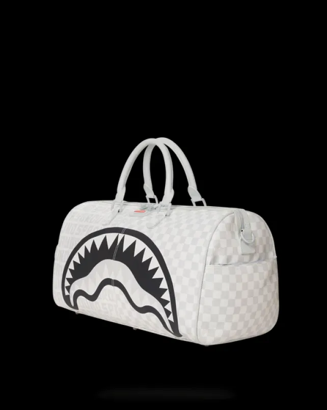 DUFFLES>SPRAYGROUND SPLIT THE CHECK (PEARL) DUFFLE