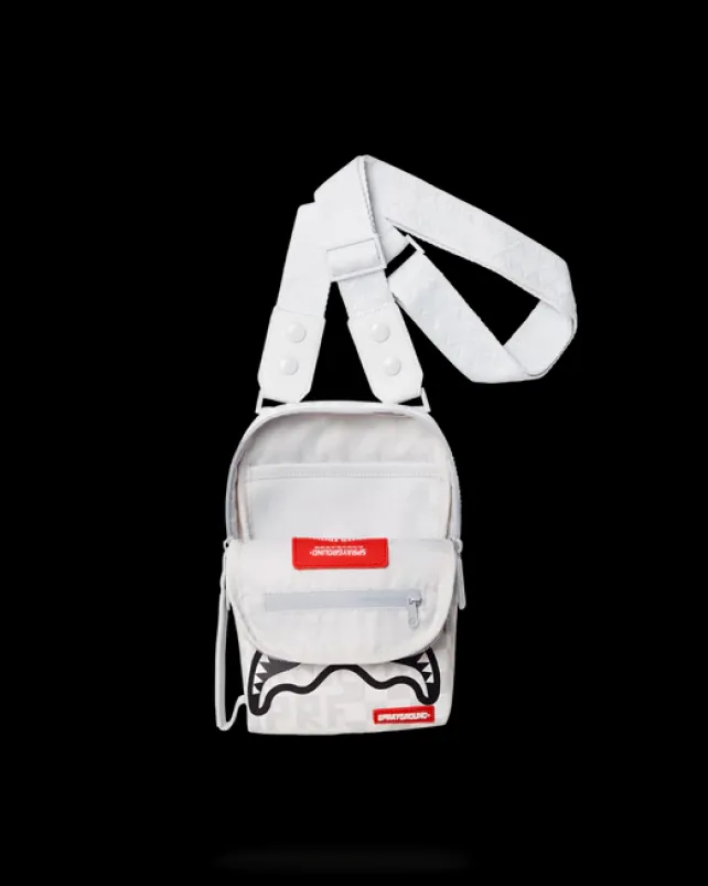 SLINGS>SPRAYGROUND SPLIT THE CHECK (PEARL) SLING