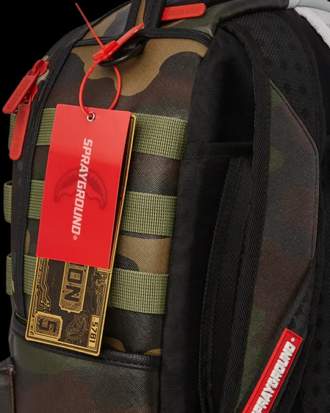 BACKPACKS>SPRAYGROUND SPLIT WEIRD BACKPACK (DLXV)