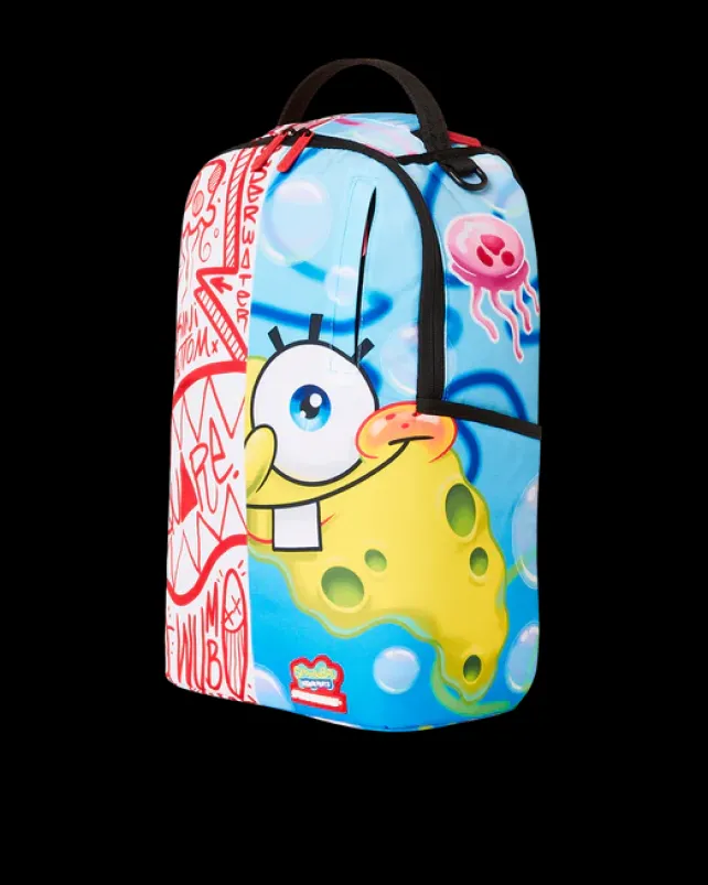 BACKPACKS>SPRAYGROUND SPONGEBOB ALL MIXED UP BACKPACK