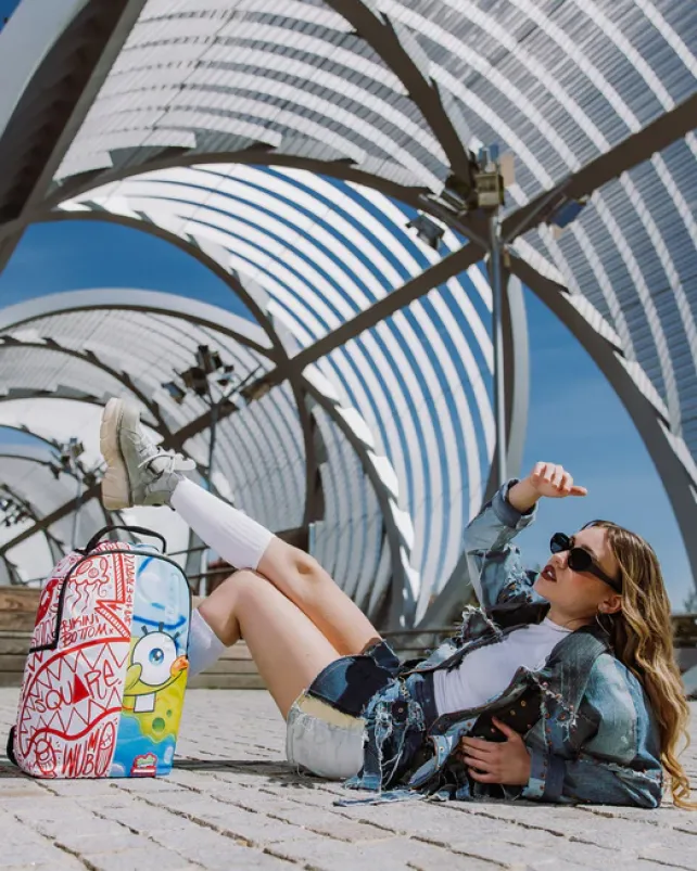 BACKPACKS>SPRAYGROUND SPONGEBOB ALL MIXED UP BACKPACK
