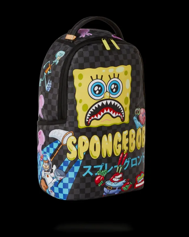 BACKPACKS>SPRAYGROUND SPONGEBOB ANIME u30b9u30d7u30ecu30fcu30b0u30e9u30a6u30f3u30c9 (DLXV)