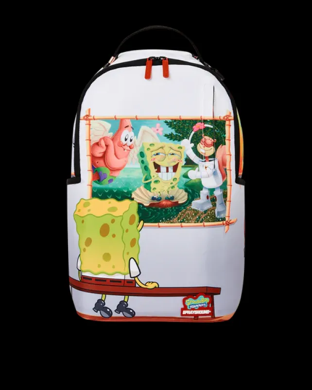 BACKPACKS>SPRAYGROUND SPONGEBOB ART CRITIC BACKPACK