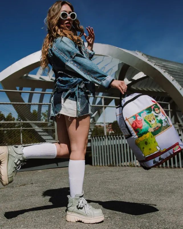BACKPACKS>SPRAYGROUND SPONGEBOB ART CRITIC BACKPACK