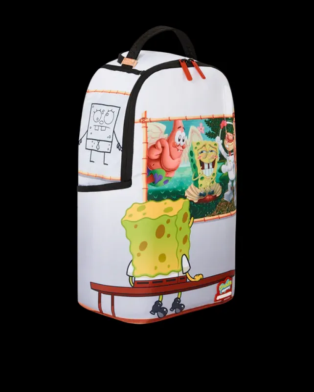 BACKPACKS>SPRAYGROUND SPONGEBOB ART CRITIC BACKPACK