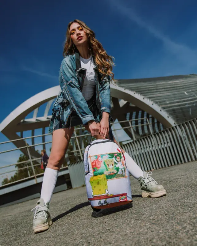 BACKPACKS>SPRAYGROUND SPONGEBOB ART CRITIC BACKPACK