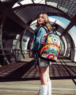 BACKPACKS>SPRAYGROUND SPONGEBOB CUT u0026 SEW BACKPACK (DLXV)