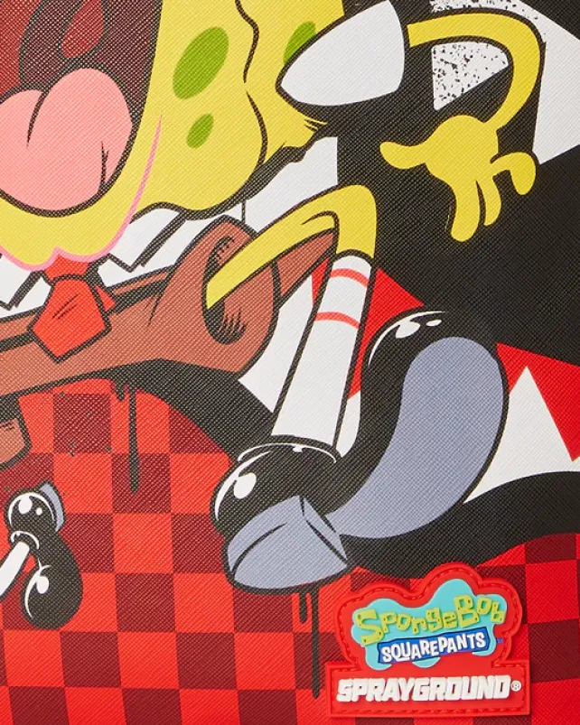 BACKPACKS>SPRAYGROUND SPONGEBOB HELLO WORLD BACKPACK (DLXV)