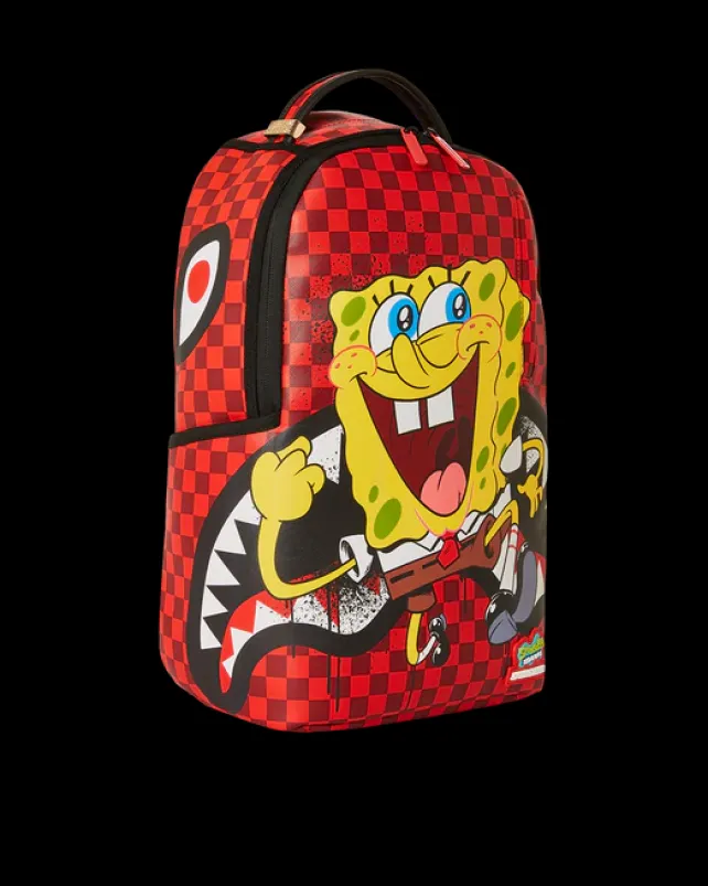 BACKPACKS>SPRAYGROUND SPONGEBOB HELLO WORLD BACKPACK (DLXV)