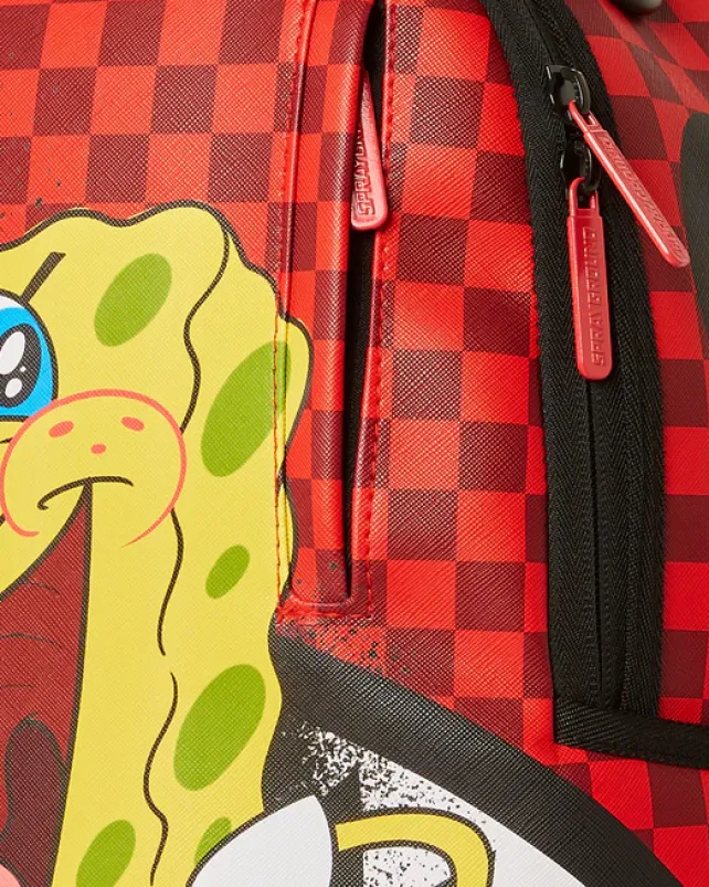 BACKPACKS>SPRAYGROUND SPONGEBOB HELLO WORLD BACKPACK (DLXV)