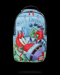 BACKPACKS>SPRAYGROUND SPONGEBOB MR KRABS HIGH ROLLER (DLXR)