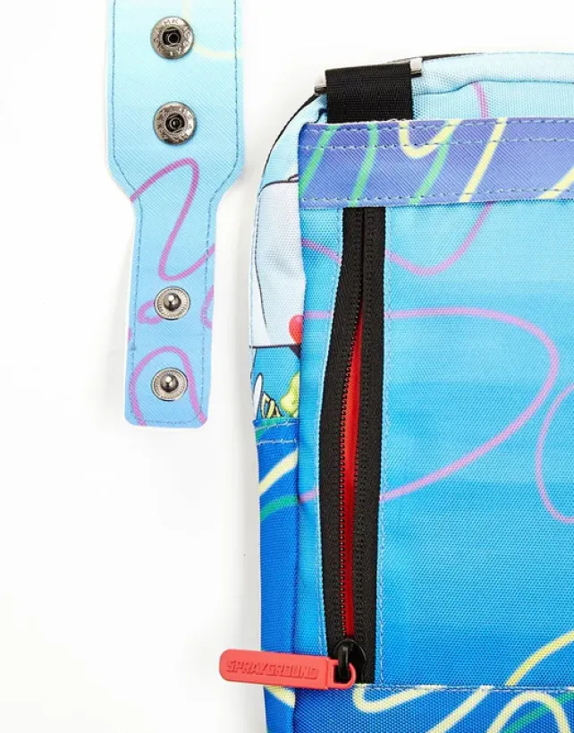 SLINGS|CROSSBODYS>SPRAYGROUND SPONGEBOB SHARK SLING