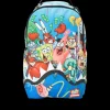 BACKPACKS>SPRAYGROUND SPONGEBOB SHARK SQUAD