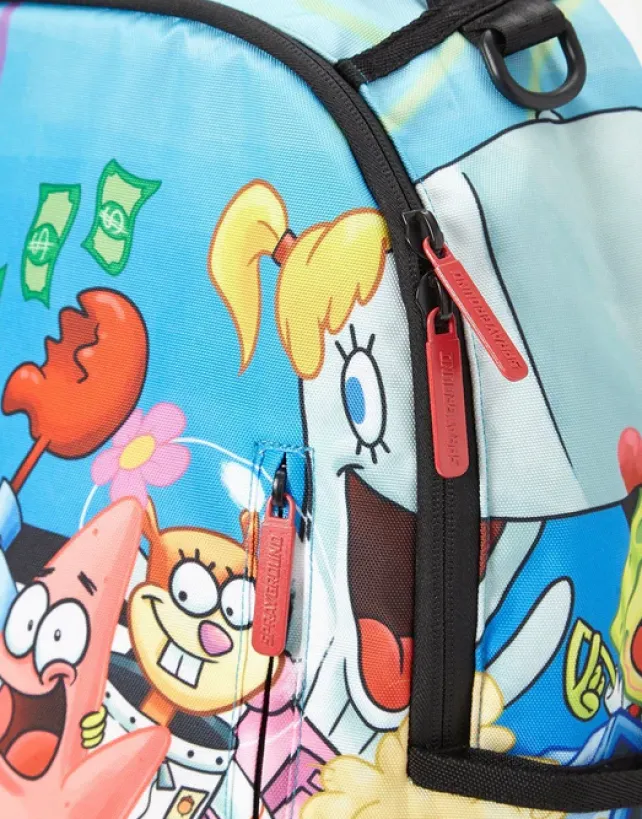 BACKPACKS>SPRAYGROUND SPONGEBOB SHARK SQUAD
