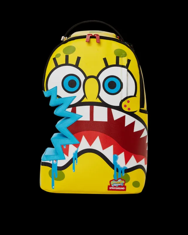 BACKPACKS>SPRAYGROUND SPONGEBOB SHARKBITE BACKPACK (DLXV)