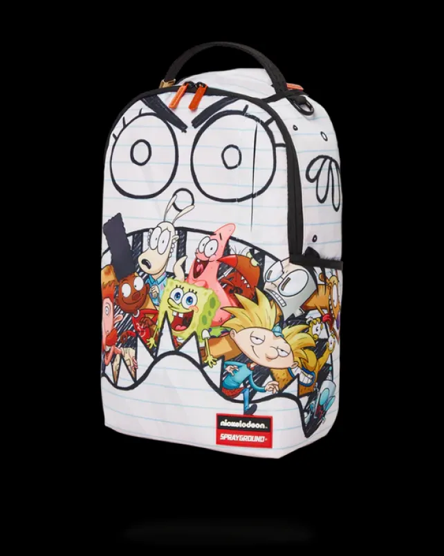 BACKPACKS>SPRAYGROUND SPONGEDOODLEBOB EAT UR FRIENDS ;) BACKPACK (DLXR)