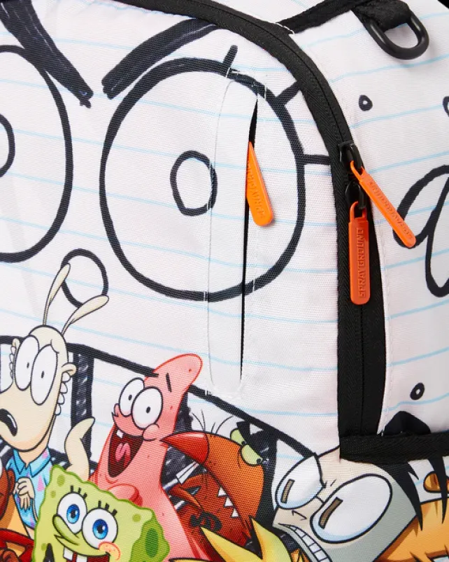 BACKPACKS>SPRAYGROUND SPONGEDOODLEBOB EAT UR FRIENDS ;) BACKPACK (DLXR)