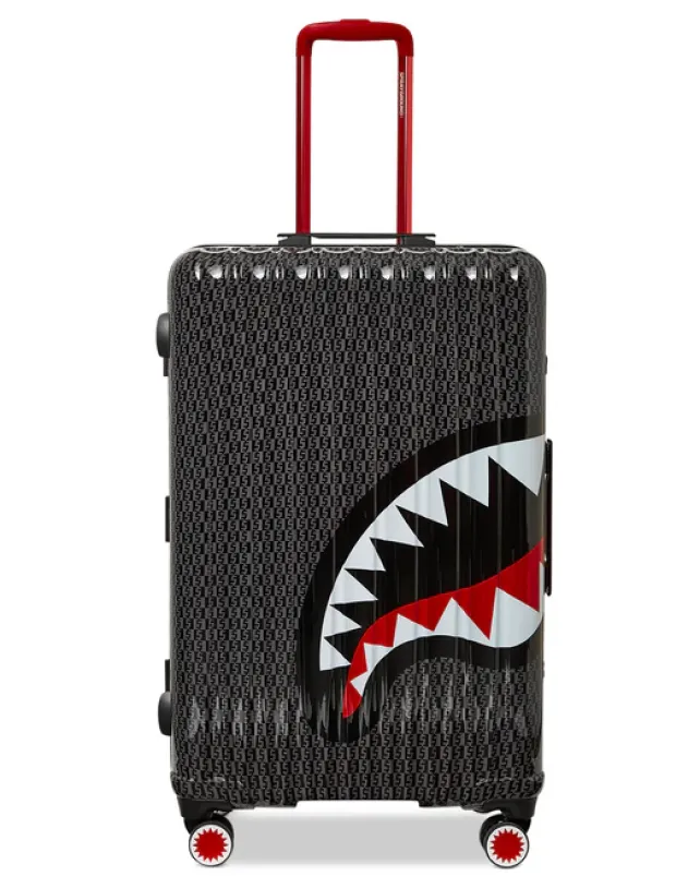 FULL-SIZE LUGGAGE>SPRAYGROUND SPRAYGATTI REVV SHARKNAUTICS HARDSHELL FULL-SIZE LUGGAGE