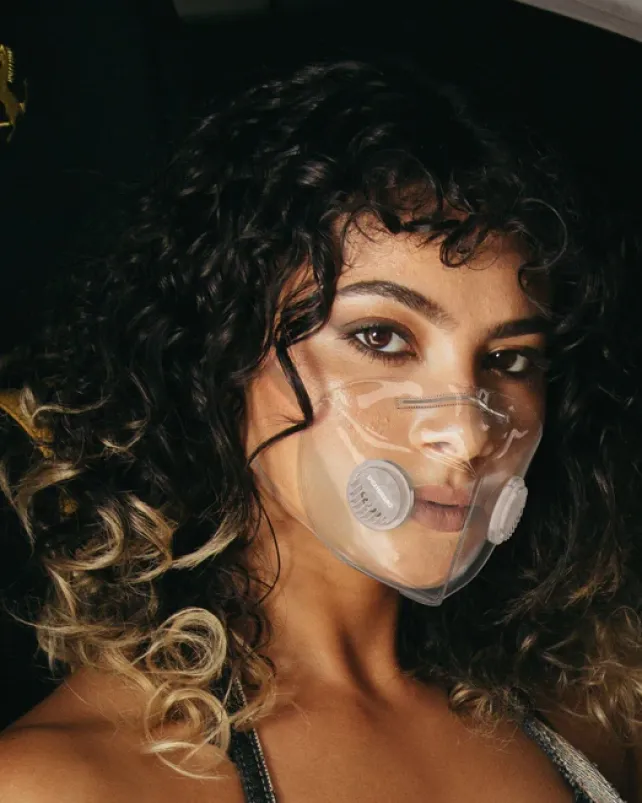 FACE MASKS>SPRAYGROUND CLEAR MASK (ADULT)