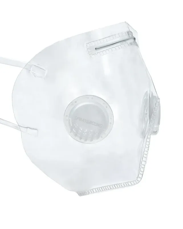 FACE MASKS>SPRAYGROUND CLEAR MASK (ADULT)