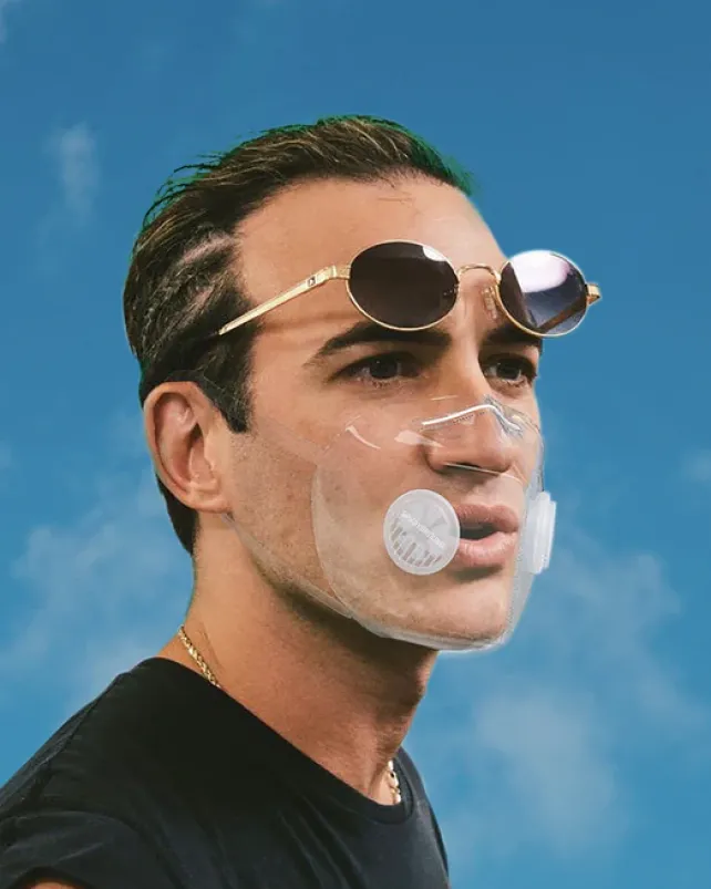 FACE MASKS>SPRAYGROUND CLEAR MASK (ADULT)