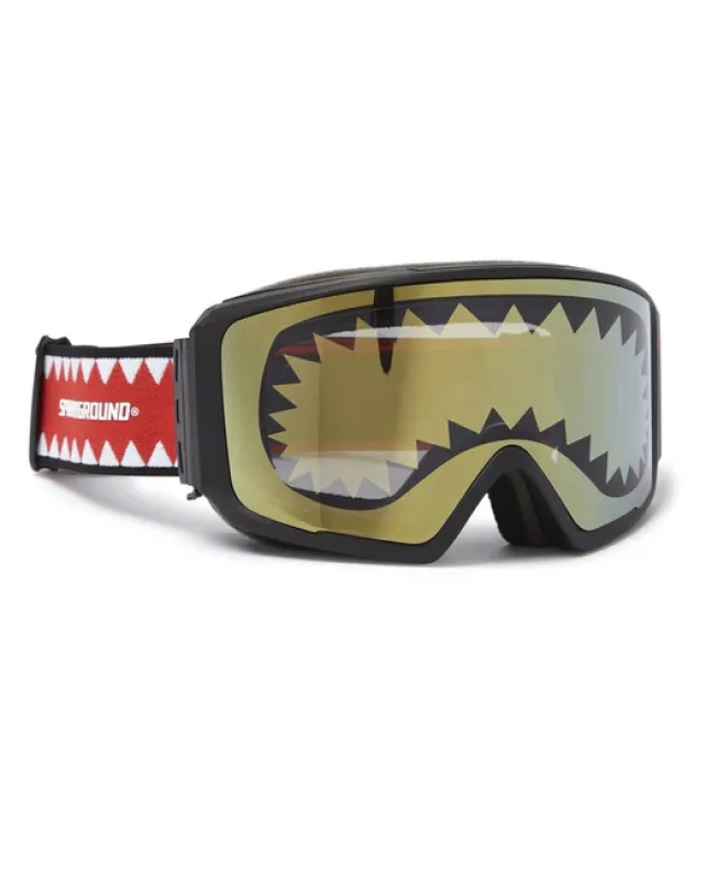 SKI GOGGLES>SPRAYGROUND SHARK GOGGLES WITH 3 INTERCHANGEABLE LENS