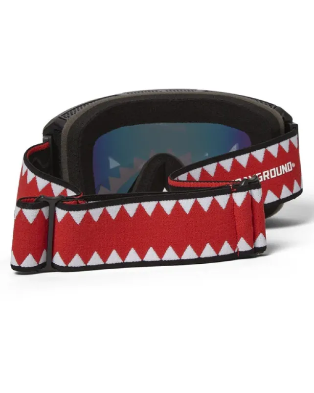 SKI GOGGLES>SPRAYGROUND SHARK GOGGLES WITH 3 INTERCHANGEABLE LENS