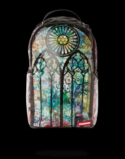 BACKPACKS>SPRAYGROUND SPRAYS THE LORD (HOLOGRAPHIC FABRIC)