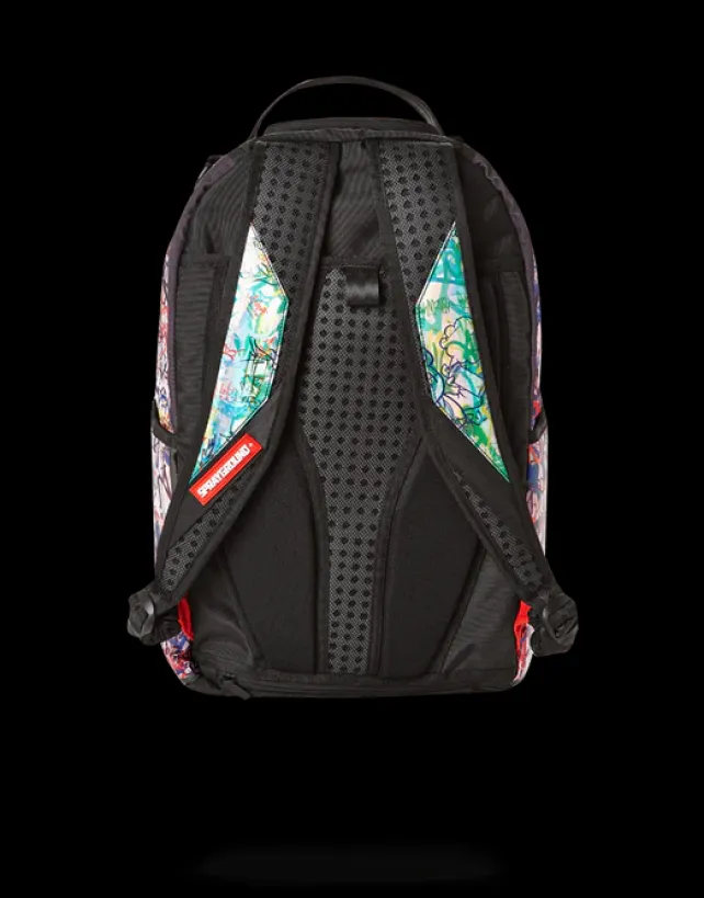 BACKPACKS>SPRAYGROUND SPRAYS THE LORD (HOLOGRAPHIC FABRIC)