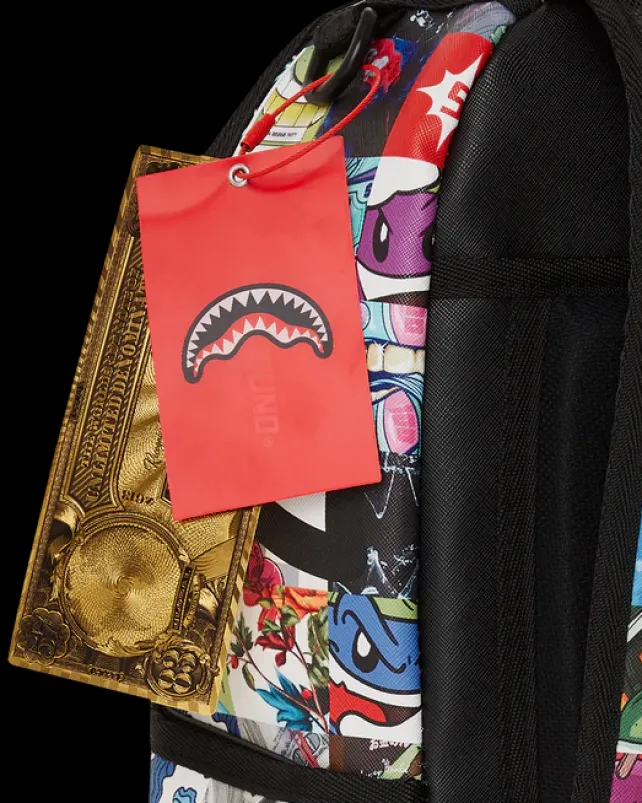 BACKPACKS>SPRAYGROUND SPRAYWORLD BACKPACK (DLXV)