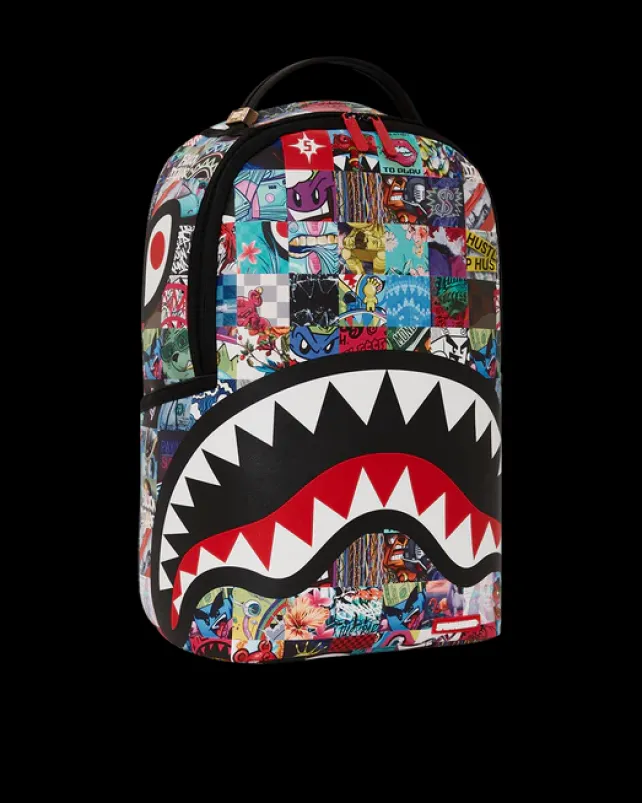 BACKPACKS>SPRAYGROUND SPRAYWORLD BACKPACK (DLXV)