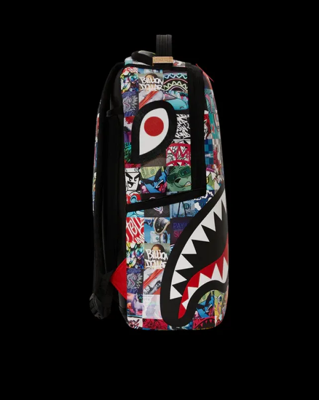 BACKPACKS>SPRAYGROUND SPRAYWORLD BACKPACK (DLXV)