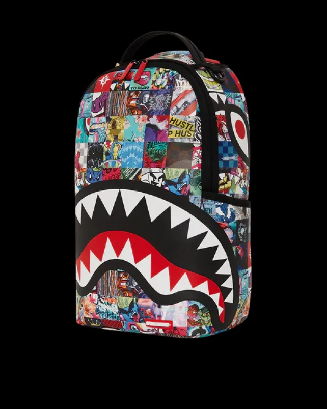 BACKPACKS>SPRAYGROUND SPRAYWORLD BACKPACK (DLXV)