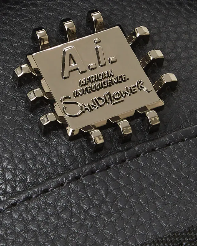 BACKPACKS>SPRAYGROUND STAR RACER A.I.7 SANDFLOWER COLLAB BEADED BACKPACK