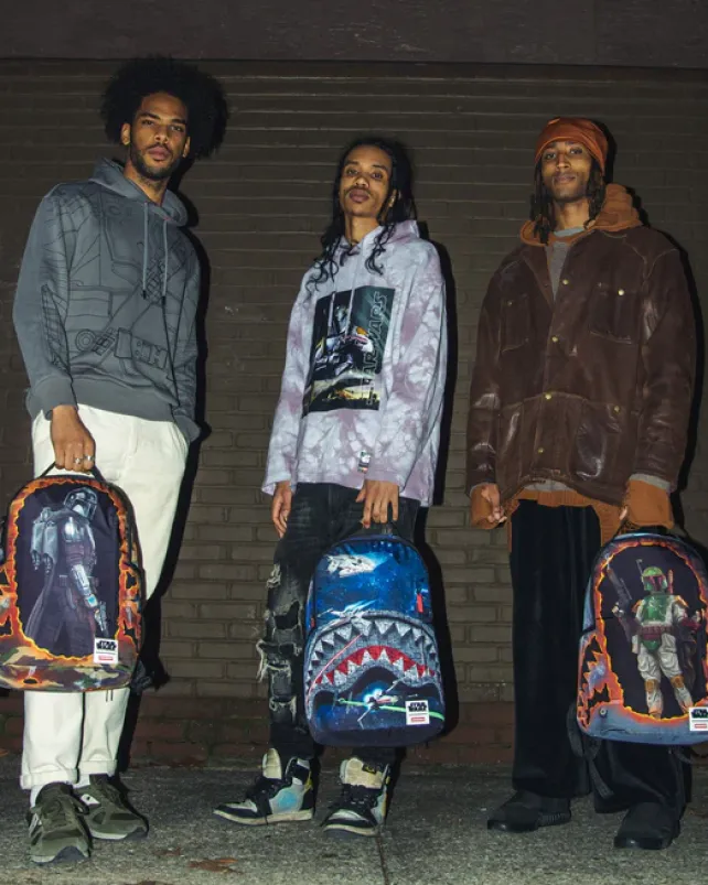 BACKPACKS>SPRAYGROUND STAR WARS DEATH SHARK BACKPACK