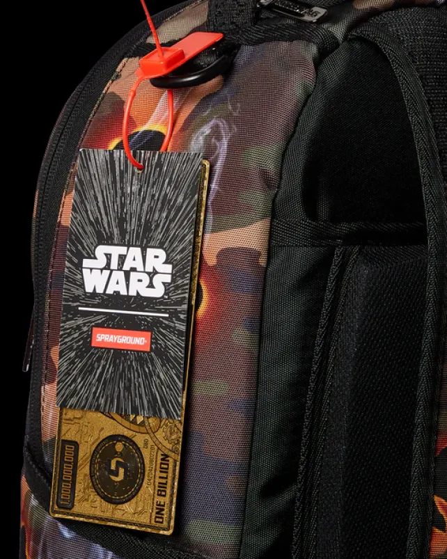 BACKPACKS>SPRAYGROUND STAR WARS MANDALORIAN BLOWOUT SHARK BACKPACK