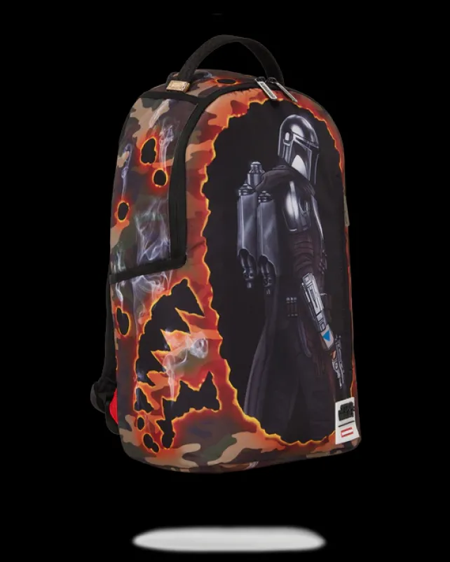 BACKPACKS>SPRAYGROUND STAR WARS MANDALORIAN BLOWOUT SHARK BACKPACK