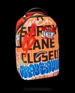 BACKPACKS>SPRAYGROUND STAY OUT OF MY LANE (DLXR)