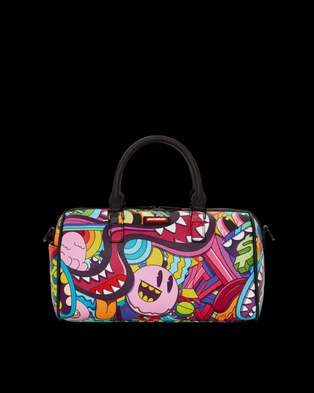 DUFFLES>SPRAYGROUND STEADY TRIPPIN MINI DUFFLE