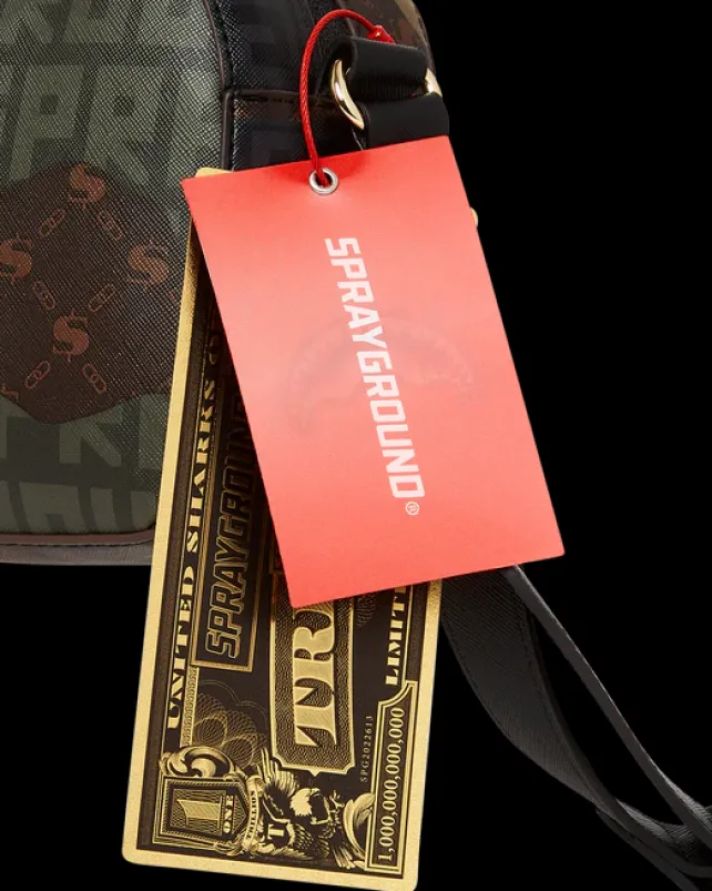 SLINGS|CROSSBODYS>SPRAYGROUND STEALTH MODE BRICKSIDE BAG
