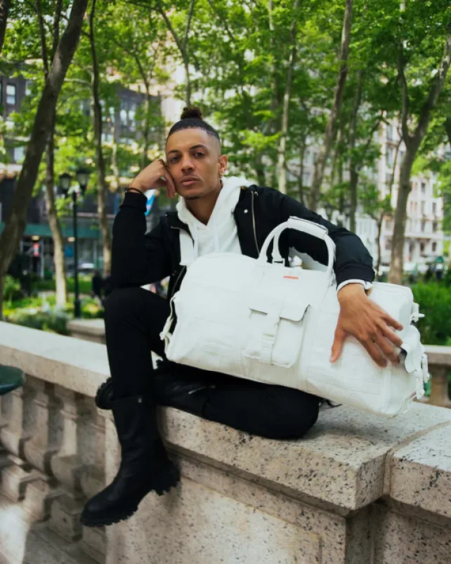 DUFFLES>SPRAYGROUND STRATOSPHERE CARGO DUFFLE