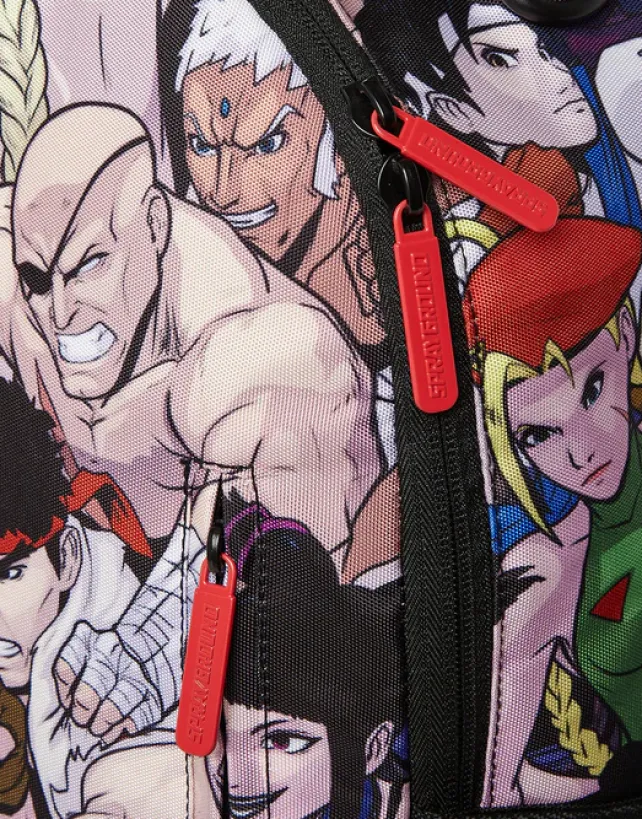BACKPACKS>SPRAYGROUND STREET FIGHTER MASHUP BACKPACK