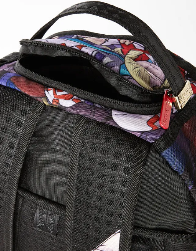 BACKPACKS>SPRAYGROUND STREET FIGHTER MASHUP BACKPACK