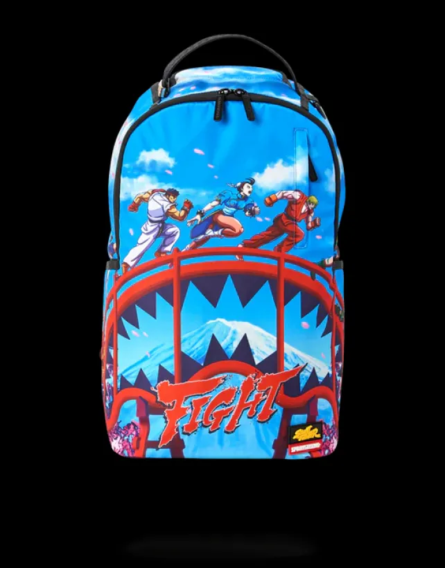 BACKPACKS>SPRAYGROUND STREET FIGHTER: ON THE RUN BACKPACK