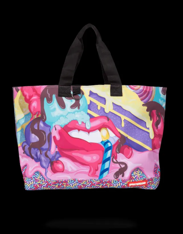 BEACH & GYM TOTES|BACKPACKS>SPRAYGROUND SUGAR LIPS TOTE