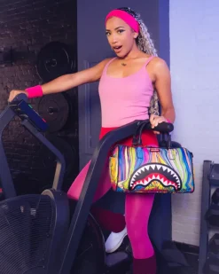 DUFFLES>SPRAYGROUND SUPER MELT MINI DUFFLE