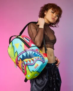 BACKPACKS>SPRAYGROUND SUPER WEIRD BACKPACK (DLXV)