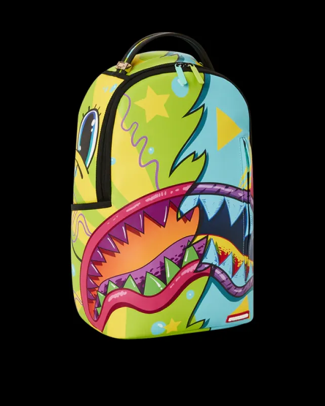 BACKPACKS>SPRAYGROUND SUPER WEIRD BACKPACK (DLXV)