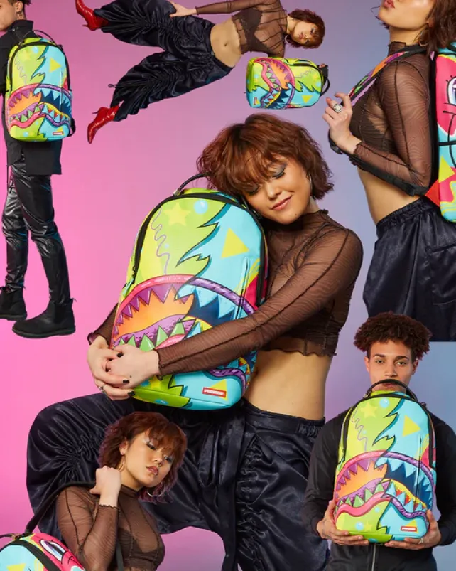 BACKPACKS>SPRAYGROUND SUPER WEIRD BACKPACK (DLXV)